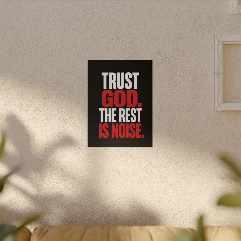 Trust God - Christian Wall Art | Canvas