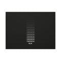 RIP Tomorrow Black - Motivational Typography Poster | Canvas (Landscape)