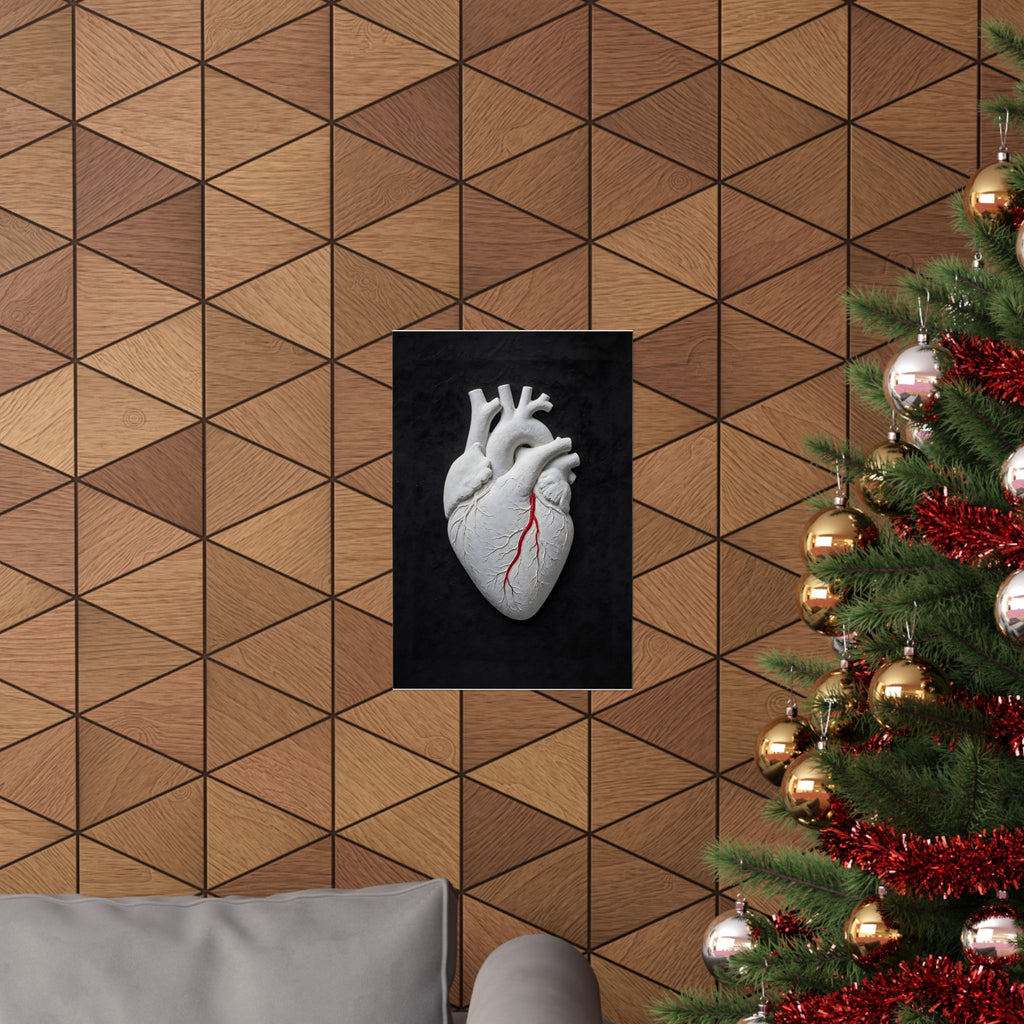 Coronary Path - Doctor's Office Wall Art | Matte Poster