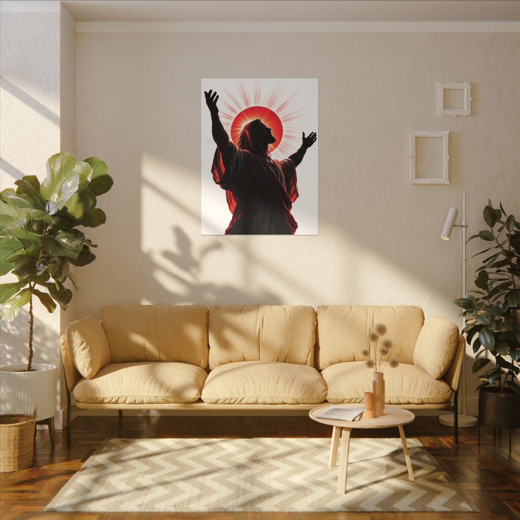 Red Sun Victory - Christian Wall Art | Canvas