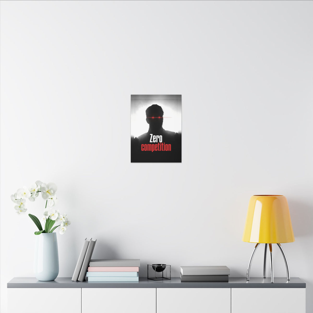 Zero Competition - Men's Office Wall Art | Canvas