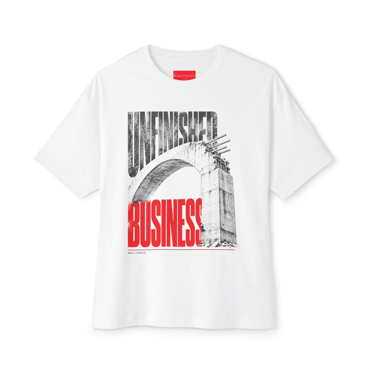 Unfinished Business | Heavyweight Tee (Front + Back)