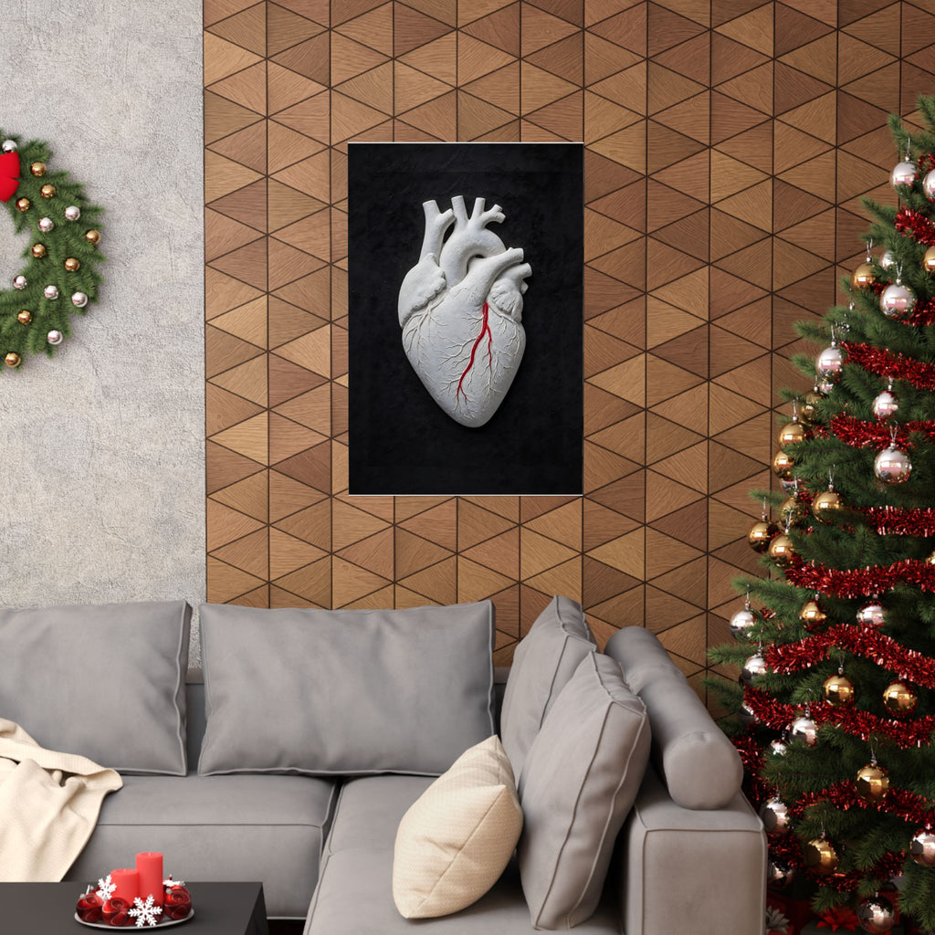 Coronary Path - Doctor's Office Wall Art | Matte Poster