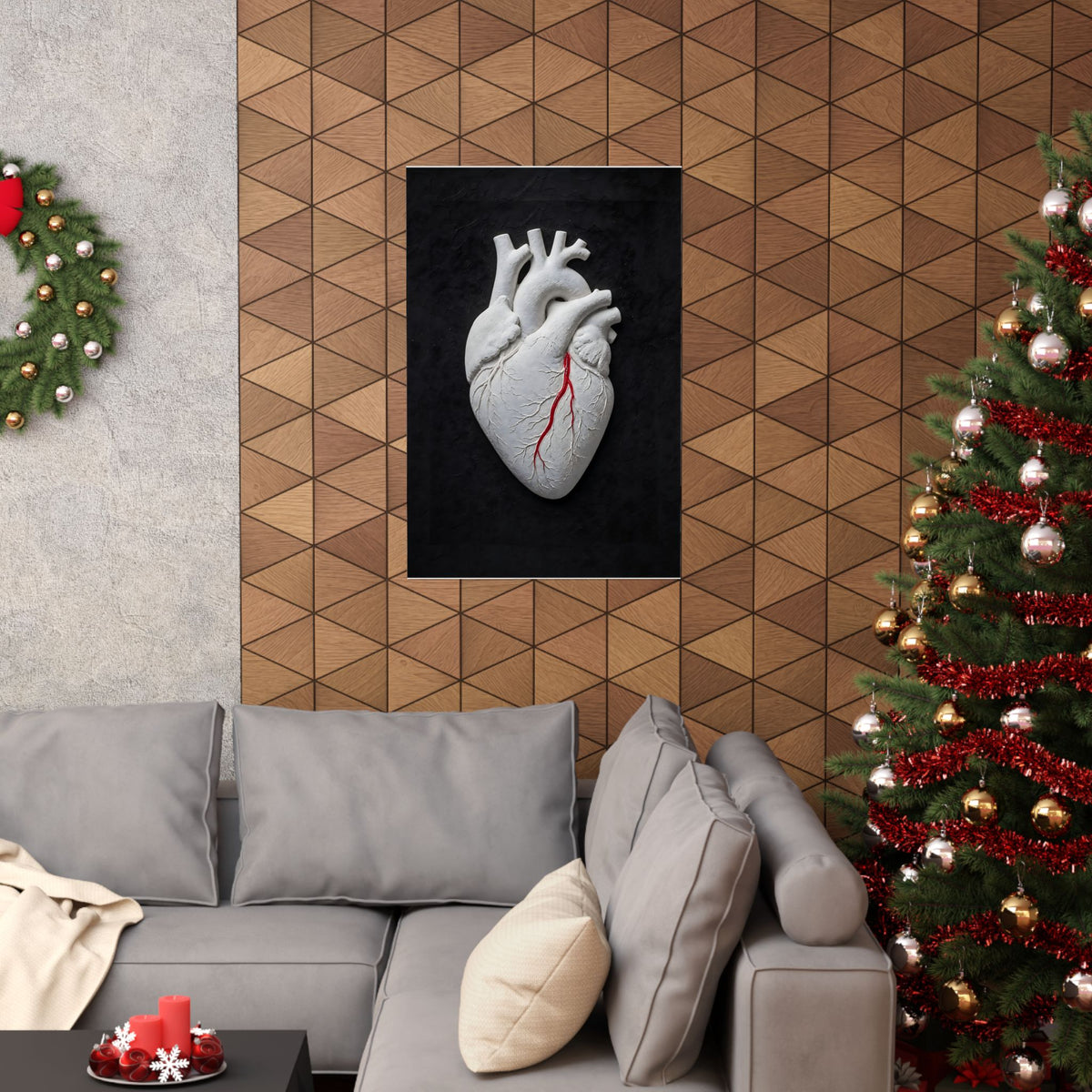 Coronary Path - Doctor's Office Wall Art | Matte Poster