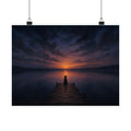 The Wait - Bedroom Wall Art | Matte Poster (Landscape)