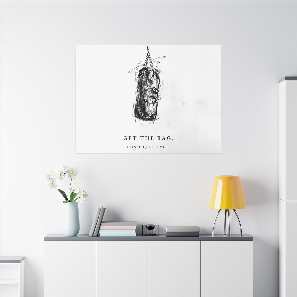 Get the Bag - Boxing Wall Art | Canvas (Landscape)