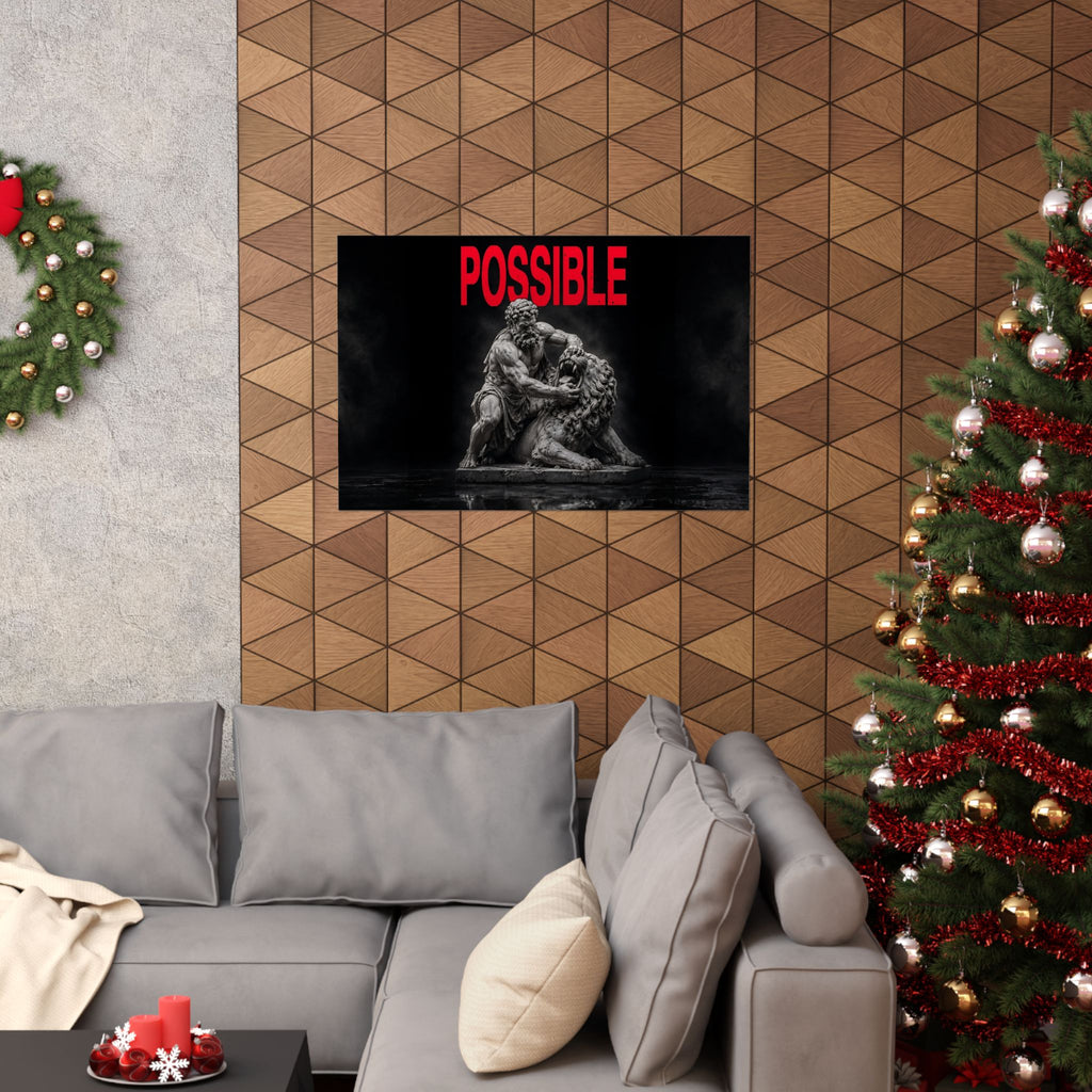 Possible - Hercules Artwork | Matte Poster (Landscape)