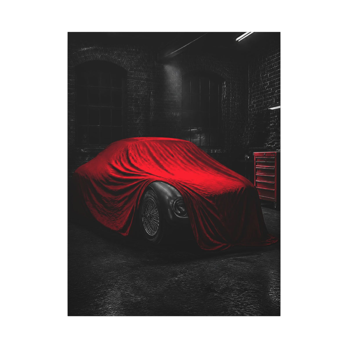 The Project - Car Cover Wall Art | Canvas