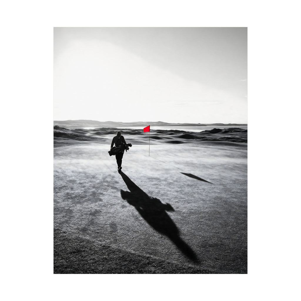 The Walk - Golf Course Wall Art | Matte Poster