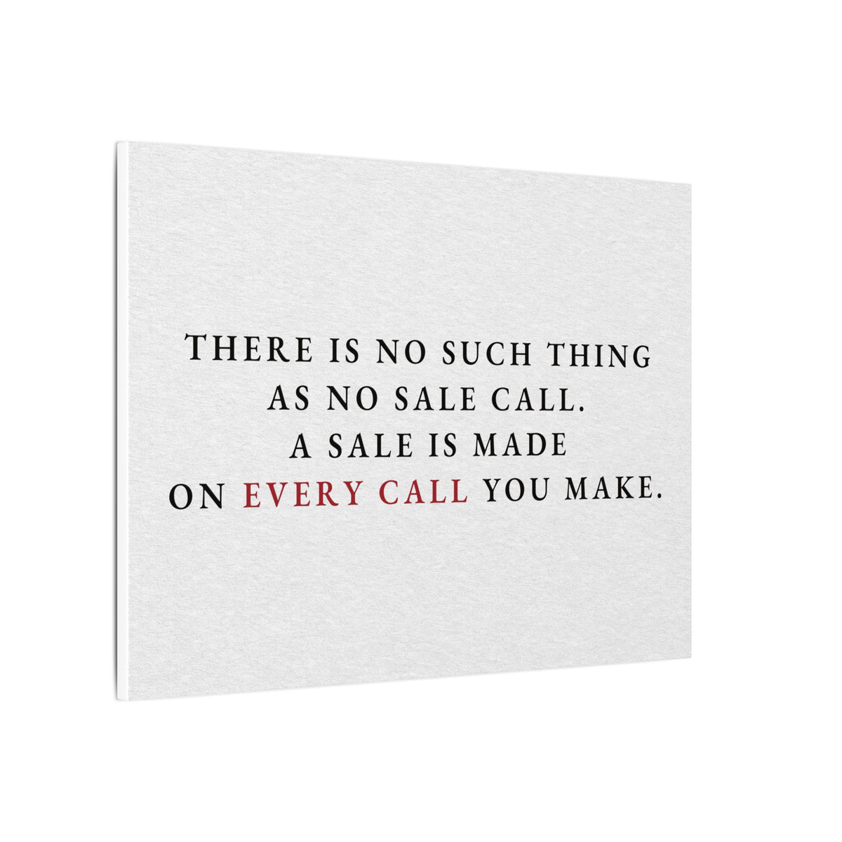 A Sale on Every Call - Office Wall Art Quotes | Canvas (Landscape)