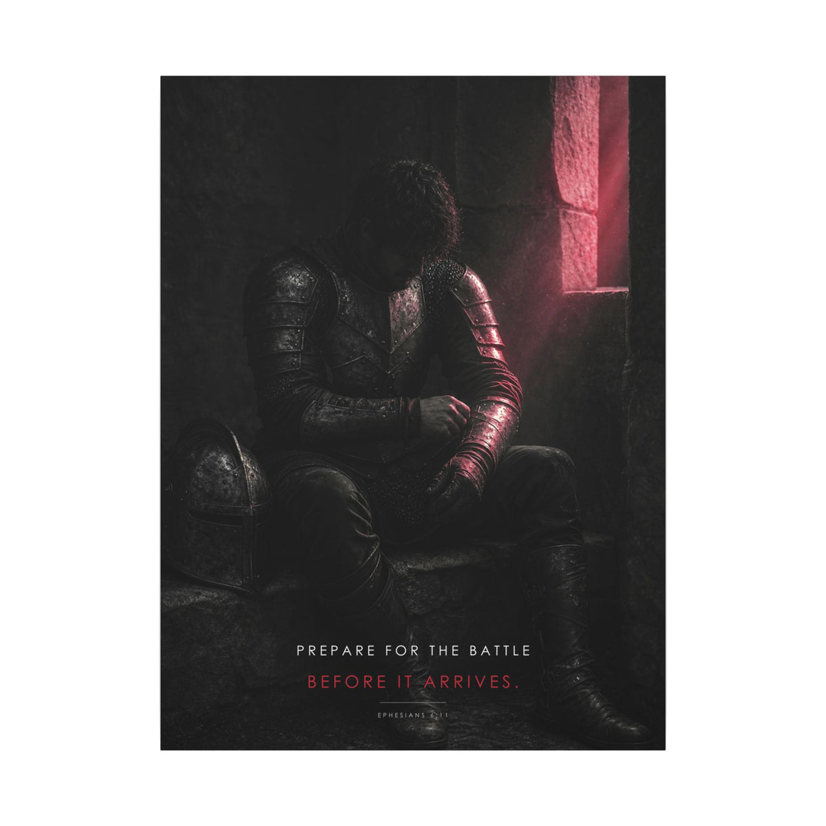 Before the Battle - Armor of God Wall Art | Canvas