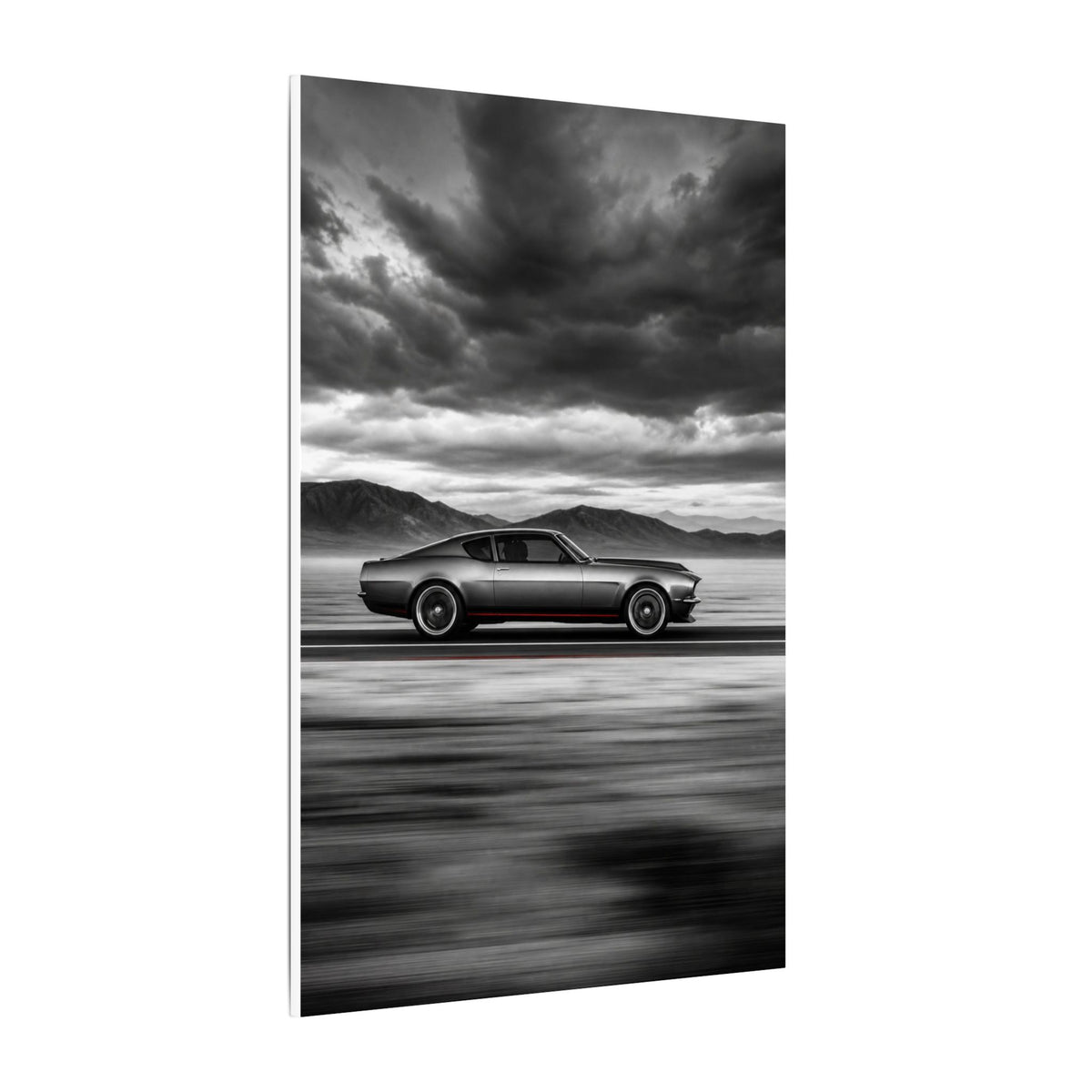 Open Road Velocity - Muscle Car Wall Art | Canvas