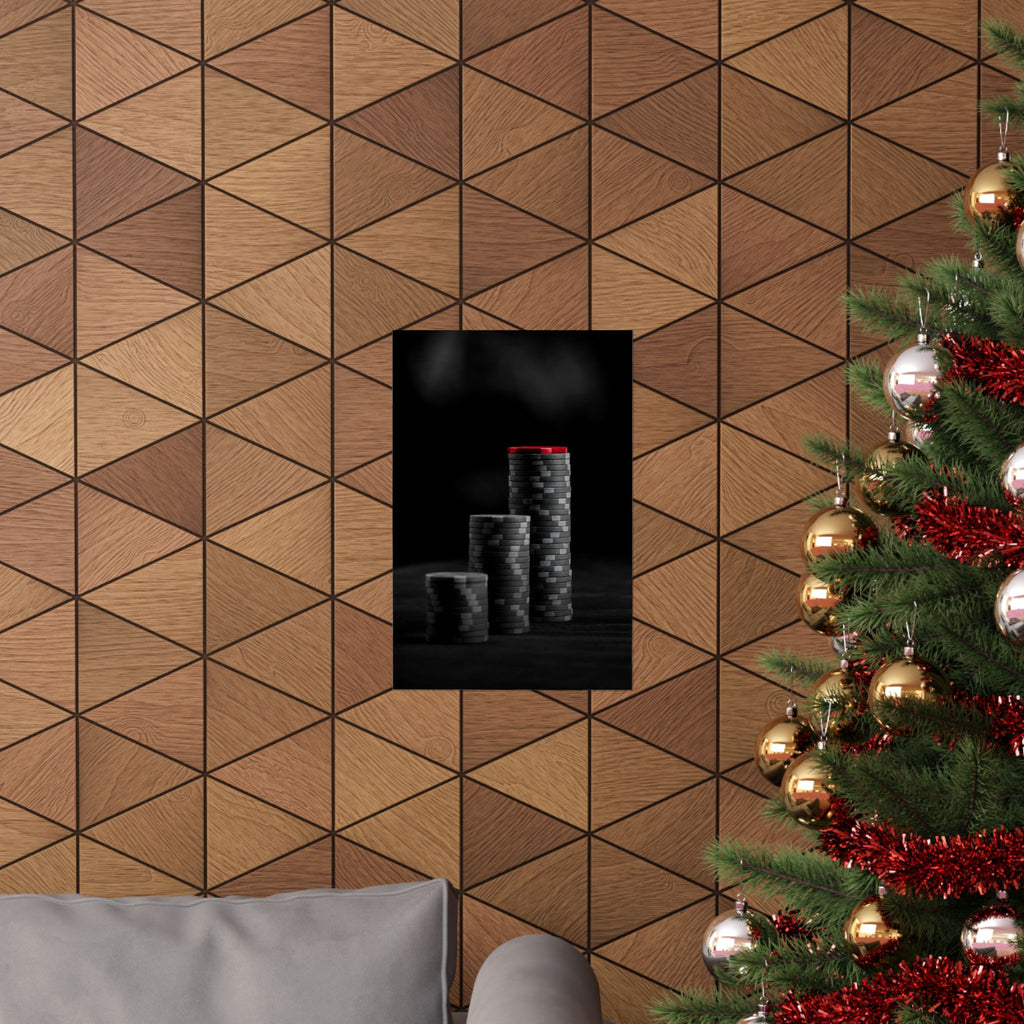 The Chip on Top - Business Office Wall Art | Matte Poster