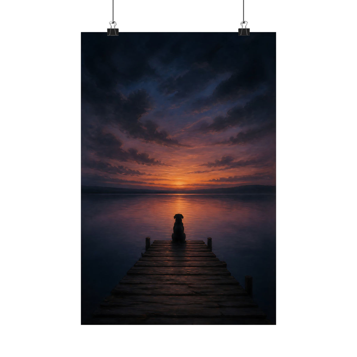 The Wait - Bedroom Wall Art | Matte Poster