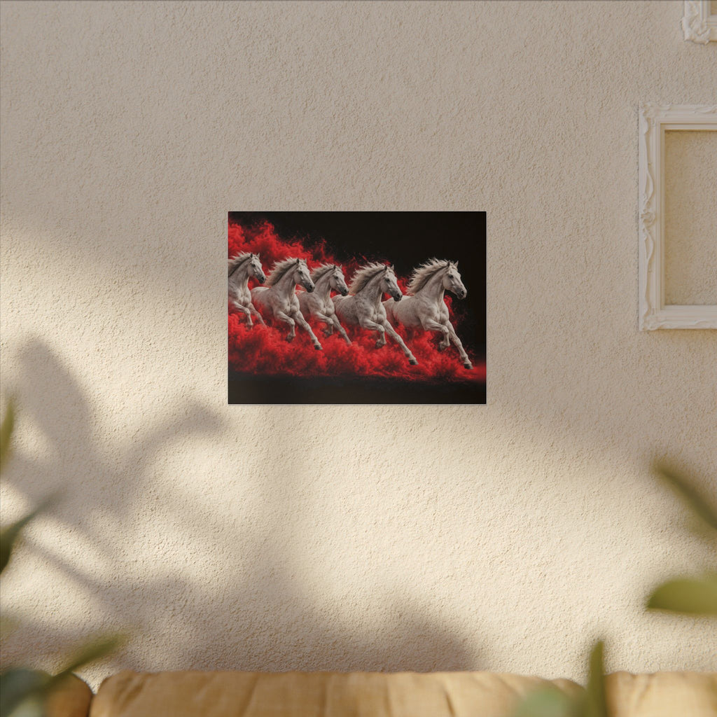 Stampede - Horse Wall Art | Canvas (Landscape)