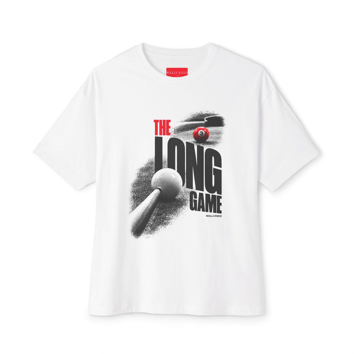 The Long Game | Heavyweight Tee (Front + Back)