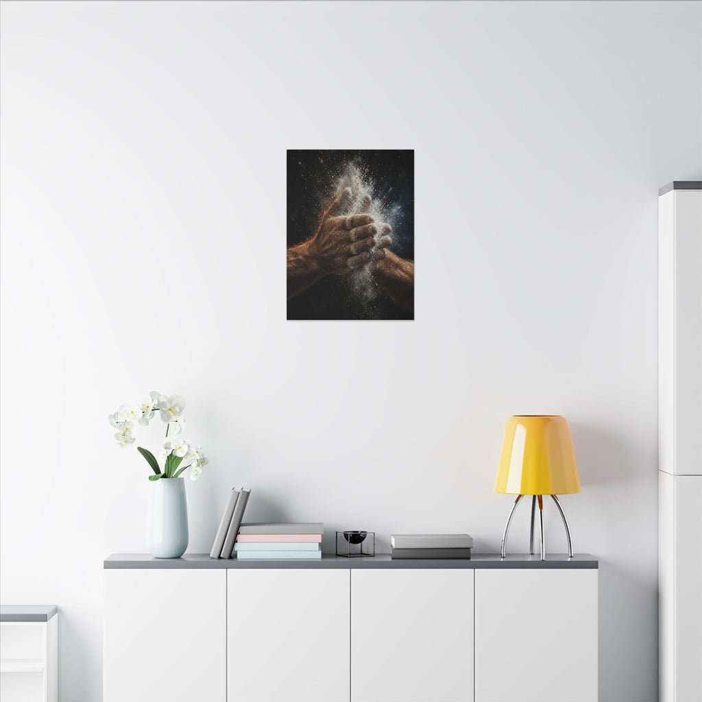 Chalk - Gym Wall Art | Canvas