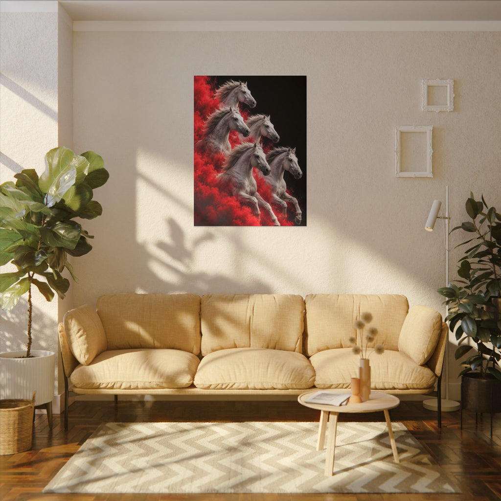 Stampede - Horse Wall Art | Canvas
