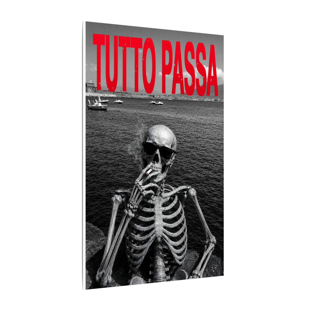 Tutto Passa - Skeleton Painting | Canvas