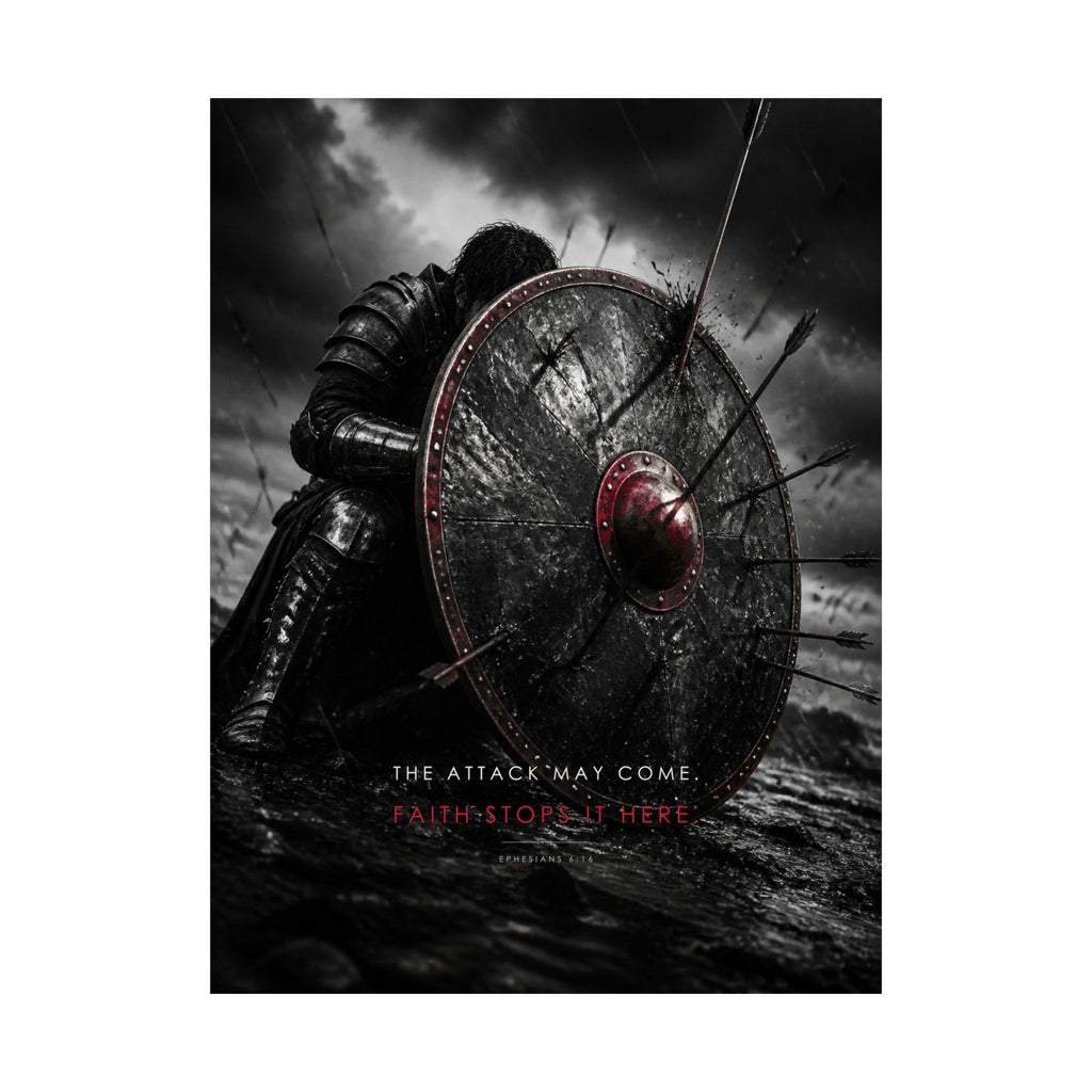 Shield of Faith - Armor of God Wall Art | Matte Poster