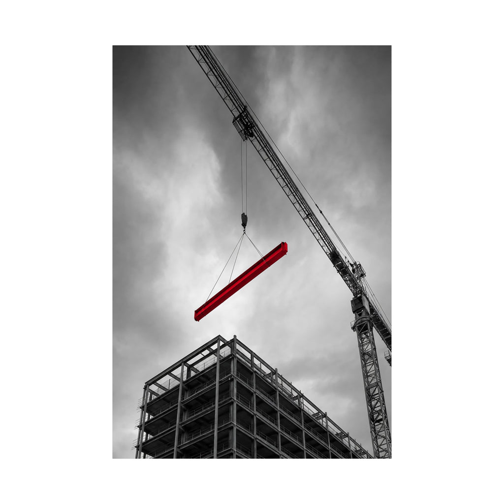 The Next Beam - Art For Business Office | Matte Poster