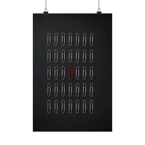 Against the Grid - Office Wall Art | Matte Poster
