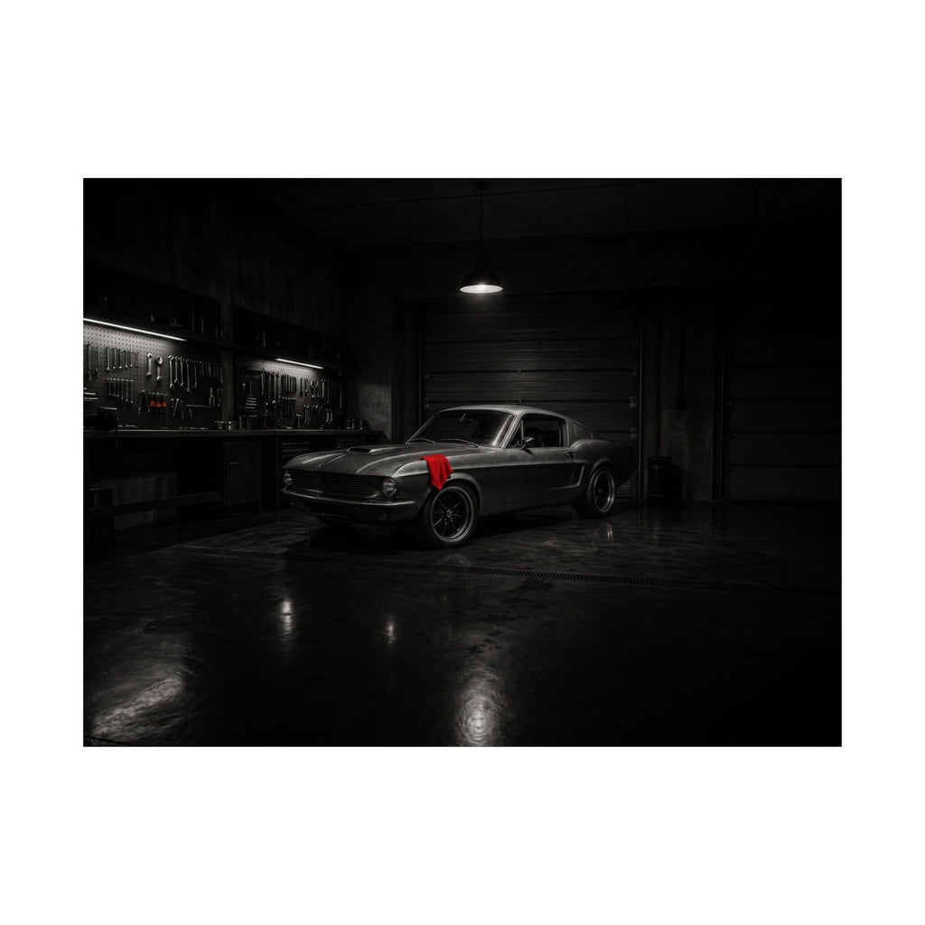 Private Sanctuary - Garage Wall Art | Matte Poster (Landscape)