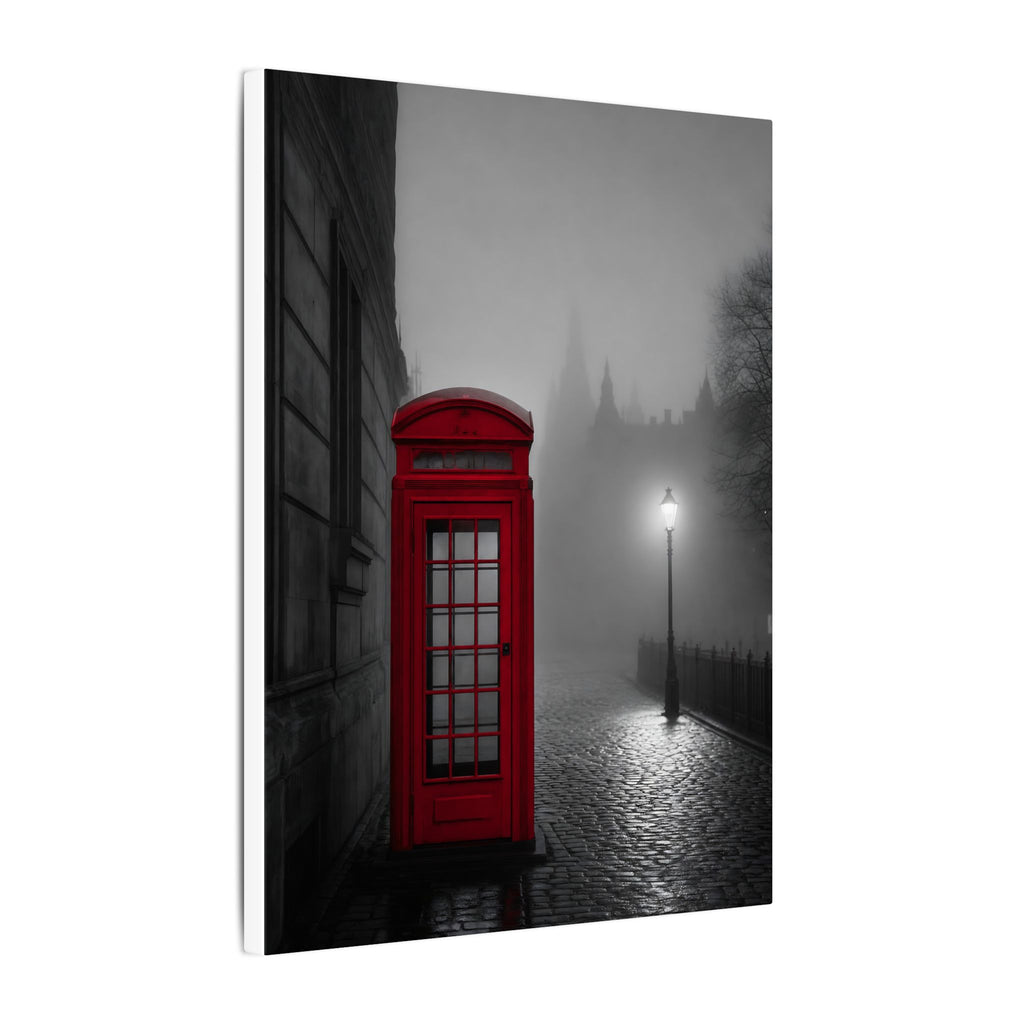 The Red Booth - Unique Office Art | Canvas