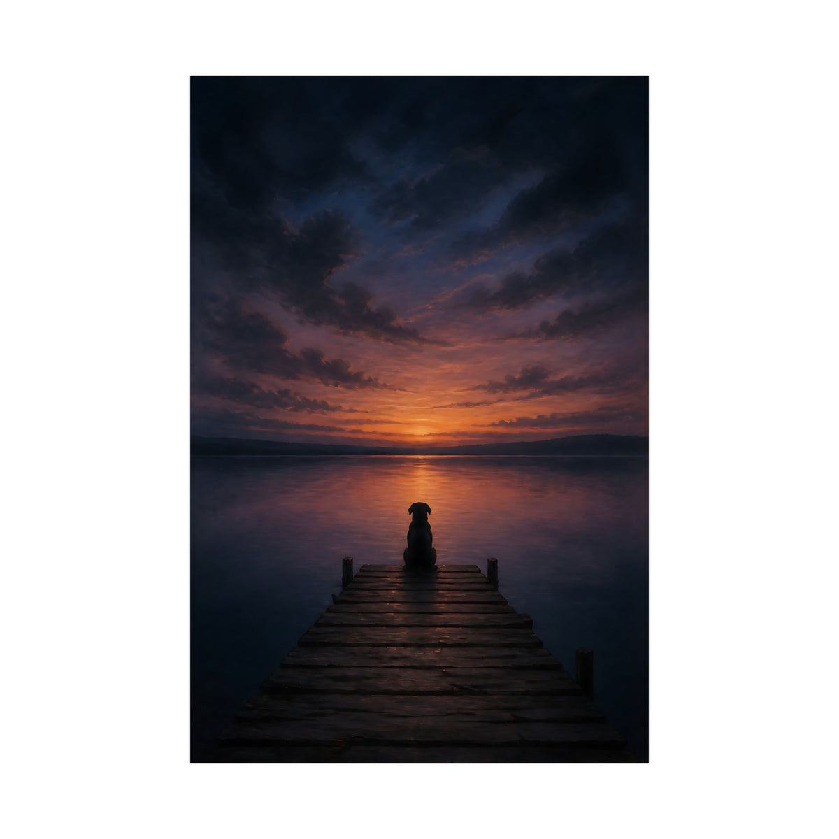 The Wait - Bedroom Wall Art | Matte Poster