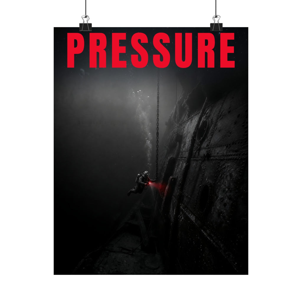 Control the Pressure - Gym Wall Art | Matte Poster