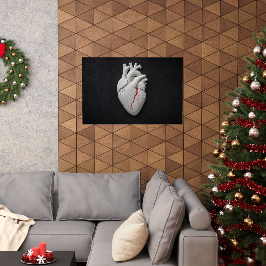 Coronary Path - Doctor's Office Wall Art | Matte Poster (Landscape)