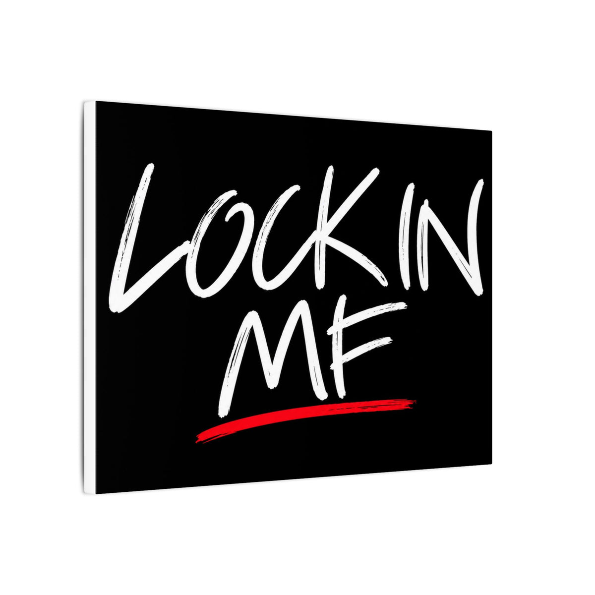 Lock In - Motivational Wall Art | Canvas (Landscape)