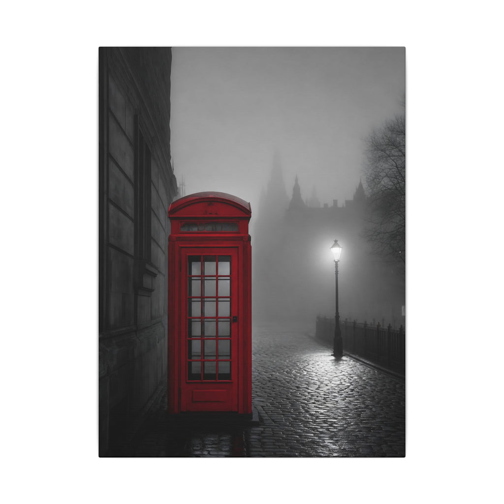 The Red Booth - Unique Office Art | Canvas