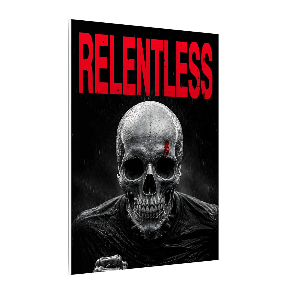 Relentless - Skull Wall Art | Canvas