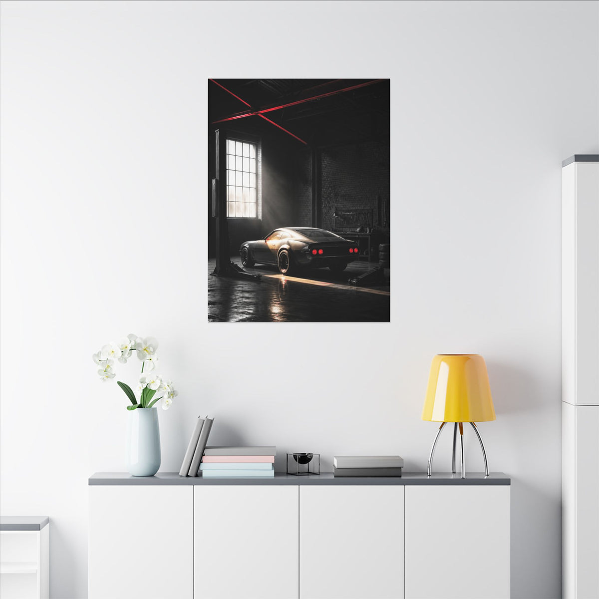 Collector Morning - Garage Wall Art | Canvas