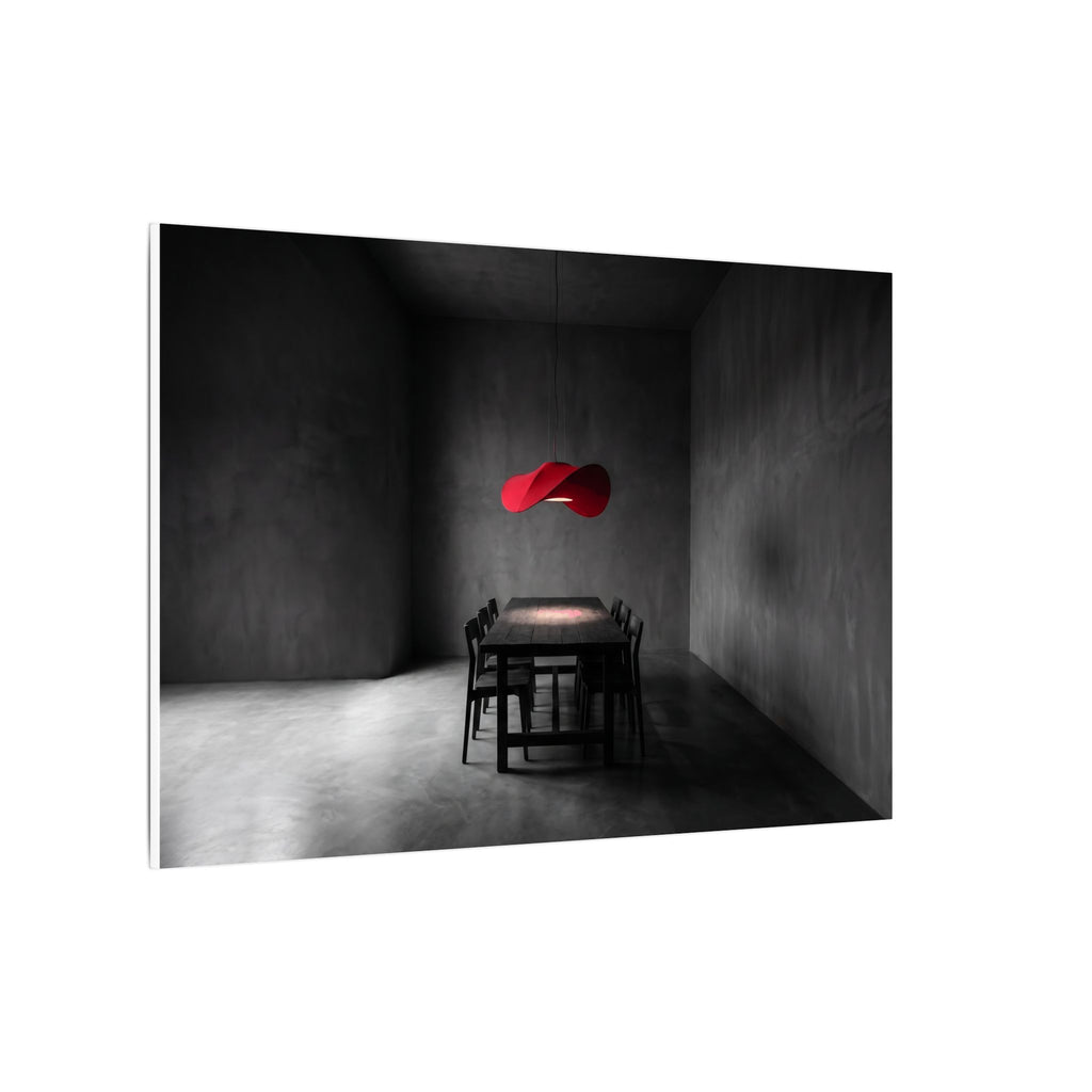 The Light Over the Table - Dining Room Wall Art | Canvas (Landscape)