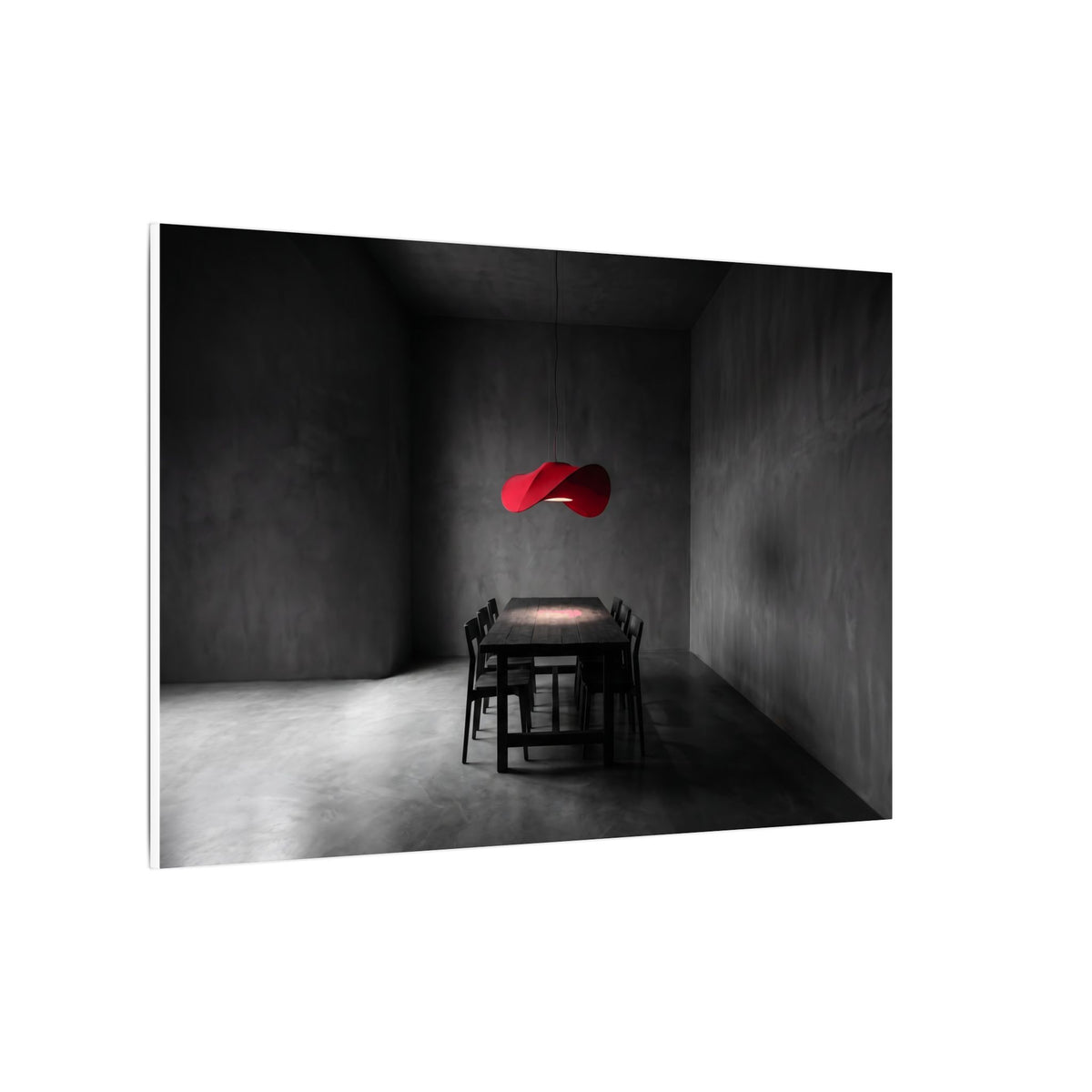 The Light Over the Table - Dining Room Wall Art | Canvas (Landscape)
