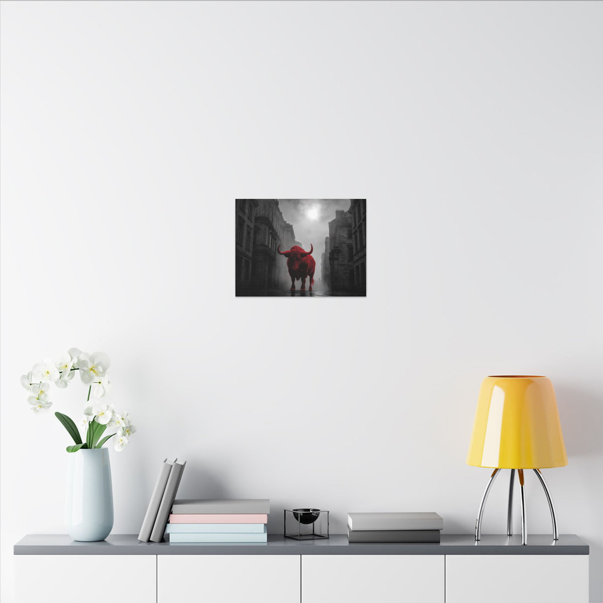 The Bull - Business Wall Art | Canvas (Landscape)