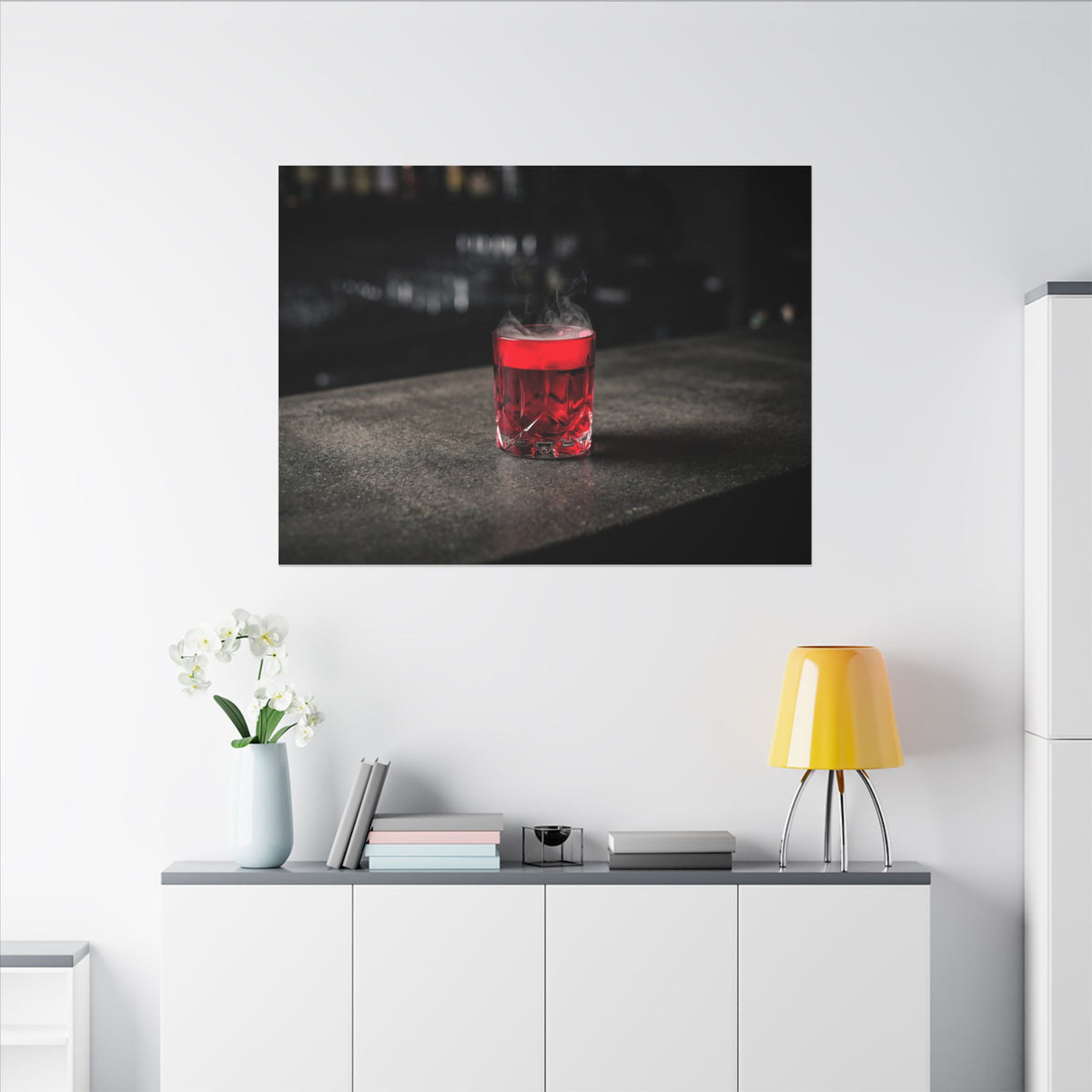 Last Pour - Mens Office Artwork | Canvas (Landscape)