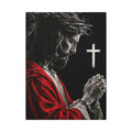 Praying Jesus - Christian Wall Art | Canvas