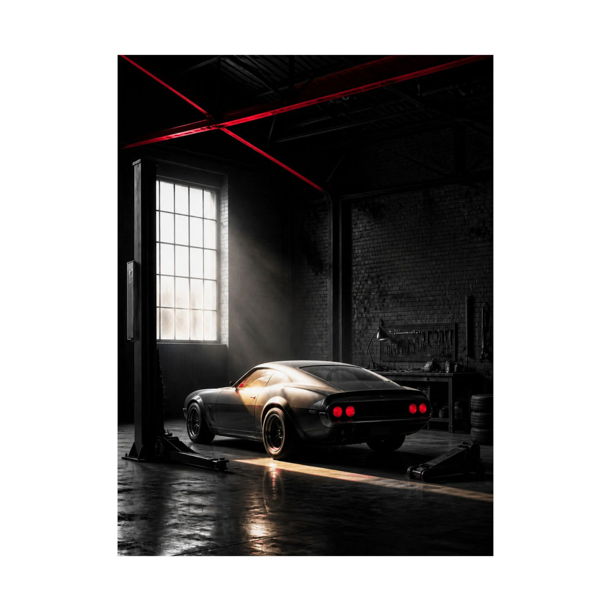Collector Morning - Garage Wall Art | Matte Poster