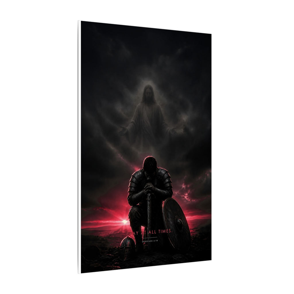 Pray, Then Stand - Armor of God Wall Art | Canvas