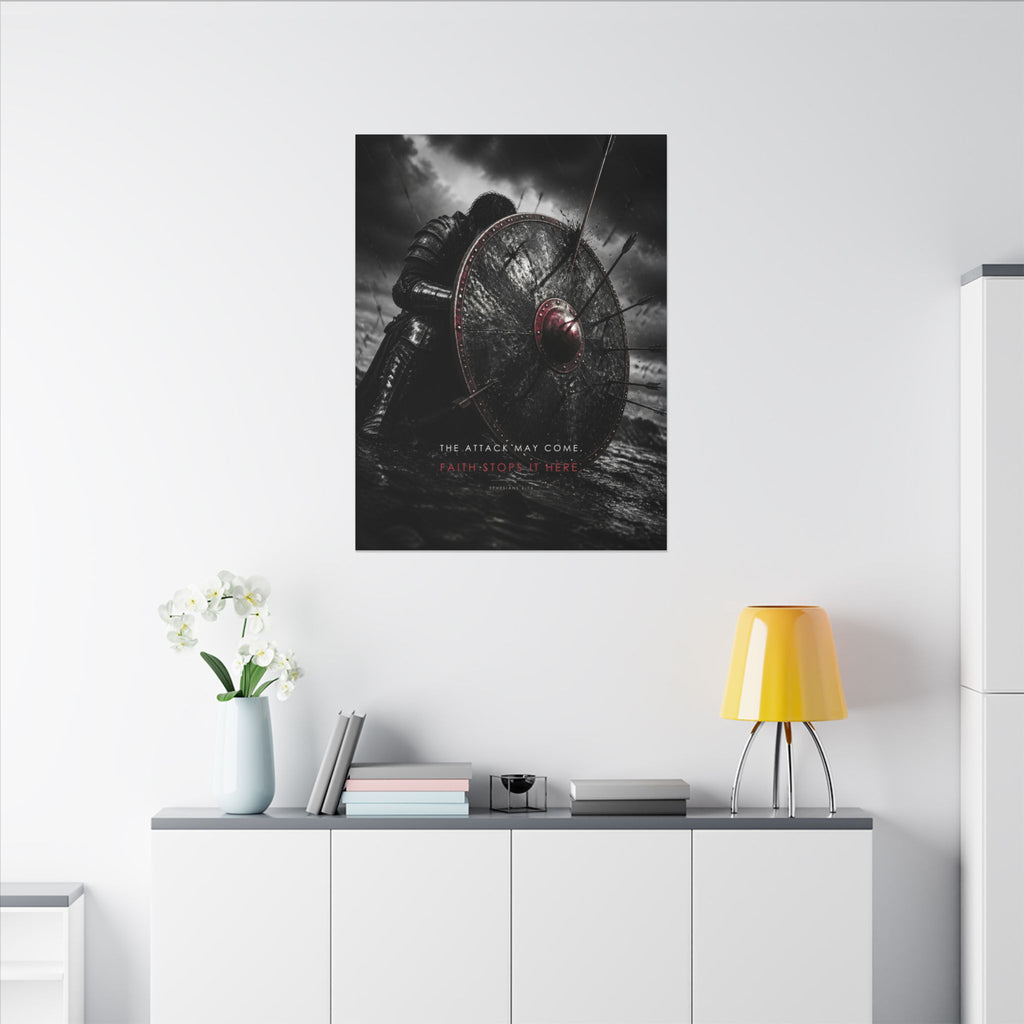Shield of Faith - Armor of God Wall Art | Canvas