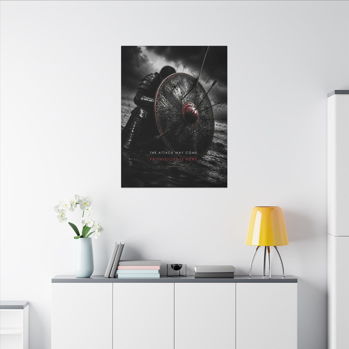 Shield of Faith - Armor of God Wall Art | Canvas