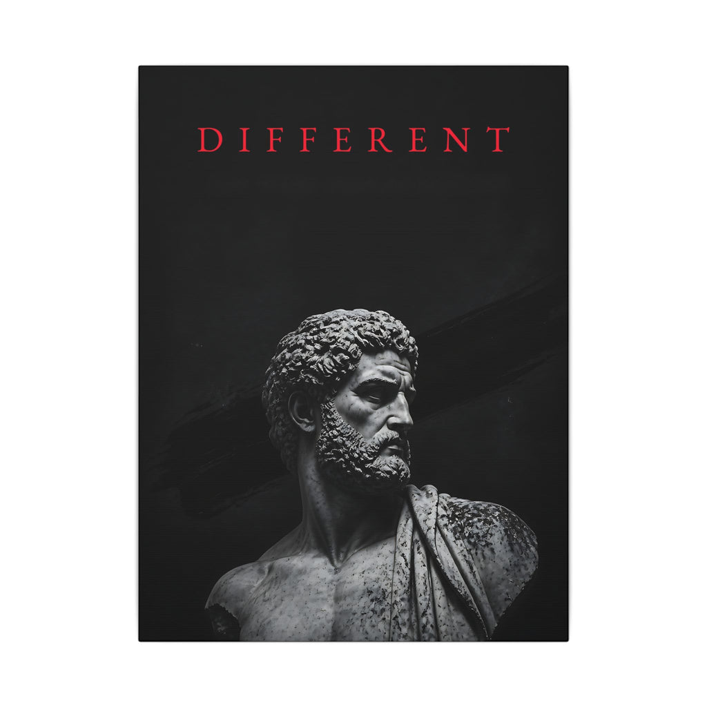 Different - Dark Wall Art | Canvas