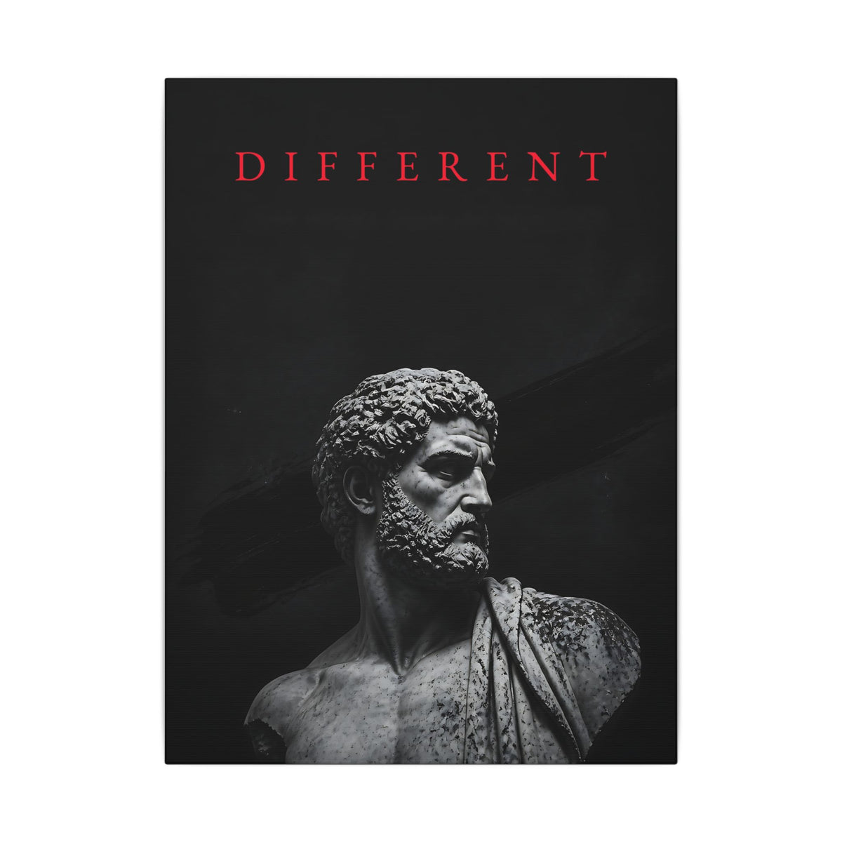 Different - Dark Wall Art | Canvas