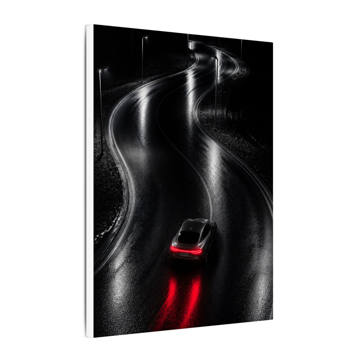 The Racing Line - Night Driving Wall Art | Canvas