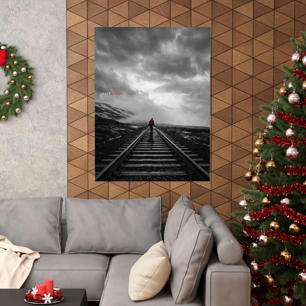 Keep Going - Motivational Posters | Matte Poster