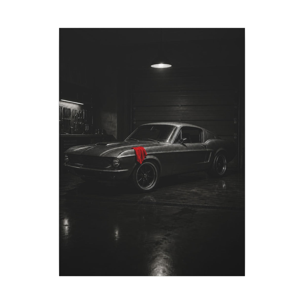 Private Sanctuary - Garage Wall Art | Canvas