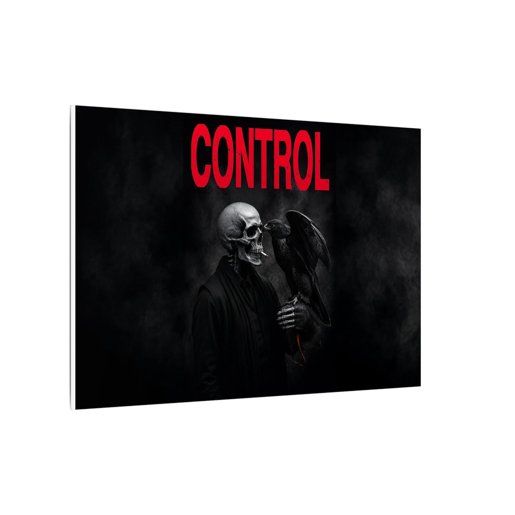 Control - Gothic Raven Artwork | Canvas (Landscape)